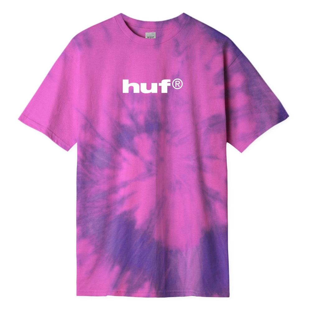 huf pink t shirt