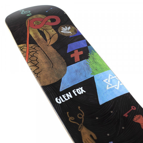 Magenta Glen Fox Zoo Series Skateboard Deck - 8